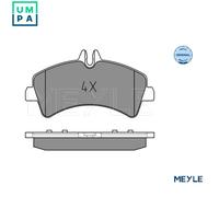 MEYLE 025 292 1720 Brake pad set