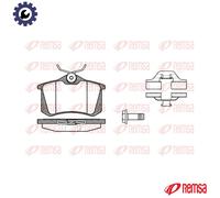 REMSA 0263.03 Brake pad set