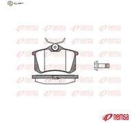 REMSA 0263.05 Brake pad set