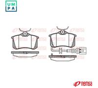 REMSA 0263.41 Brake pad set