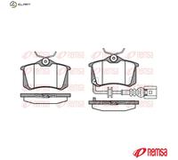 BRAKE PAD SET DISC BRAKE 0263.41 FOR VW SEAT IBIZA/IV/Mk CFFA/CBAA 2.0L 4cyl
