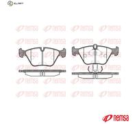 REMSA 0270.15 Brake pad set