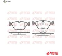 REMSA 0270.25 Brake pad set
