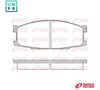 BRAKE PAD SET DISC BRAKE 0283.00 FOR MITSUBISHI 4M40-A 2.8L 4cyl Canter