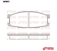 BRAKE PAD SET DISC BRAKE 0283.00 FOR MITSUBISHI 4M40-A 2.8L 4cyl Canter