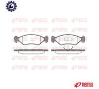 REMSA 0285.10 Brake pad set