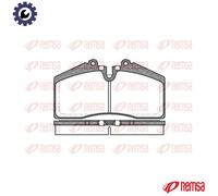 REMSA 0288.00 Brake pad set