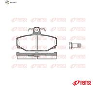 REMSA 0297.00 Brake pad set