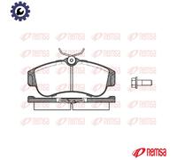 REMSA 0320.00 Brake pad set