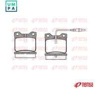 REMSA 0321.02 Brake pad set