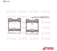 REMSA 0321.02 Brake pad set