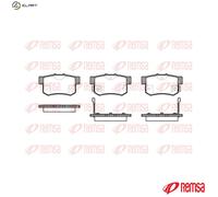 REMSA 0325.02 Brake Pad Set, disc brake for BYD,CIIMO,GREAT WALL,HAVAL,HONDA,HON