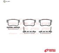 REMSA 0325.52 Brake pad set