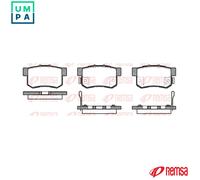 REMSA 0325.52 Brake pad set