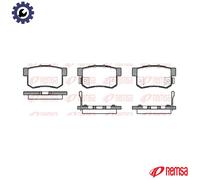 REMSA 0325.52 Brake pad set