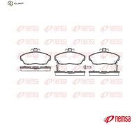 BRAKE PAD SET DISC BRAKE 0337.02 FOR MG EXPRESS/Hatchback/Van ROVER 200 25 1.4L