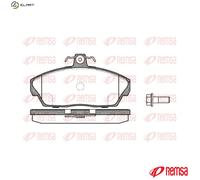 REMSA 0337.10 Brake pad set