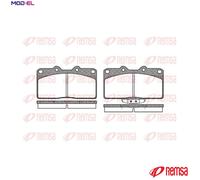 BRAKE PAD SET DISC BRAKE 0355.02 FOR MITSUBISHI GTO/SEDAN/GRANDE 3000 3.0L 6cyl