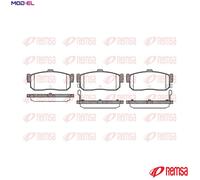 BRAKE PAD SET DISC BRAKE 0366.22 FOR NISSAN CEFIRO/III SENTRA/V/Hatchback 1.5L