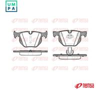 REMSA 0381.60 Brake pad set