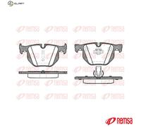 REMSA 0381.60 Brake pad set