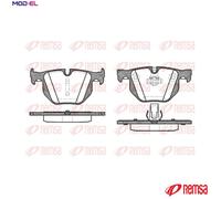 BRAKE PAD SET DISC BRAKE 0381.60 FOR BMW N46 B20 CD 2.0L 4cyl 5 SERIES 2.5L