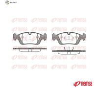 BRAKE PAD SET DISC BRAKE 0384.00 FOR BMW Z3/E36/Roadster Z4/E85 M41D17 1.7L 4cyl
