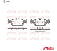 BRAKE PAD SET DISC BRAKE 0384.00 FOR BMW Z4/Roadster/E85 N46B18A N42B18A 1.8L