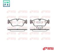 Brake pads Front Axle 0384.60 REMSA for BMW 1 Coupe 1 3 Touring 3 1 Convertible