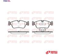 Brake pads Front Axle 0384.60 REMSA for BMW 1 Coupe 1 3 Touring 3 1 Convertible
