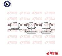 REMSA 0390.52 Brake pad set