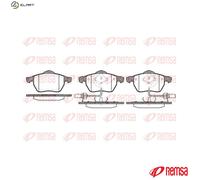 REMSA 0390.52 Brake pad set