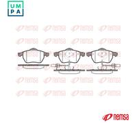 REMSA 0390.52 Brake pad set