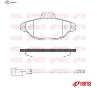 REMSA 0414.22 Brake pad set
