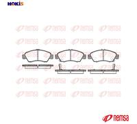 BRAKE PAD SET DISC BRAKE 0419.02 FOR HONDA L15A1 1.5L L13A3 1.3L 4cyl CITY 1.4L