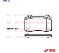 BRAKE PAD SET DISC BRAKE 0434.54 FOR JEEP GRAND/CHEROKEE/IV/SUV/III CHRYSLER