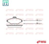 Brake pads Front Axle 0438.04 REMSA for CITROËN XANTIA XANTIA Estate