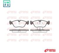 REMSA 0446.00 Brake pad set