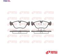 REMSA 0446.00 Brake pad set