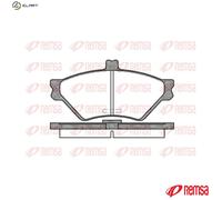 Remsa Brake Pad Set 0574.00 – Front Axle – for Lancia Kappa / Lincoln Continental Town Car