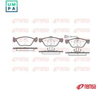 REMSA 0589.21 Brake pad set