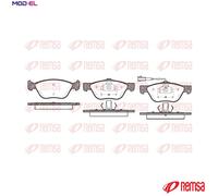 BRAKE PAD SET DISC BRAKE 0589.21 FOR ALFA ROMEO FIAT MERCEDES-BENZ 2.0L 5cyl 156