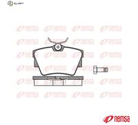 REMSA 0591.30 Brake pad set