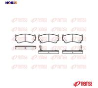 REMSA 0592.02 Brake pad set
