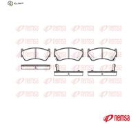 REMSA 0592.02 Brake pad set