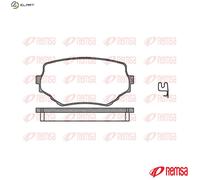 BRAKE PAD SET DISC BRAKE 0594.02 FOR SUZUKI GRAND/VITARA/XL-7/ESCUDO/NOMADE 1.6L