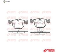 REMSA 0596.10 Brake pad set