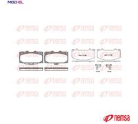 REMSA 0599.12 Brake pad set