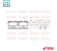 REMSA 0599.12 Brake pad set