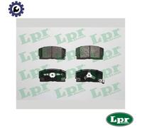 BRAKE PAD SET DISC BRAKE 05P055 FOR DAIHATSU CHARADE/III/Mk CL61/11/60/10 1.0L